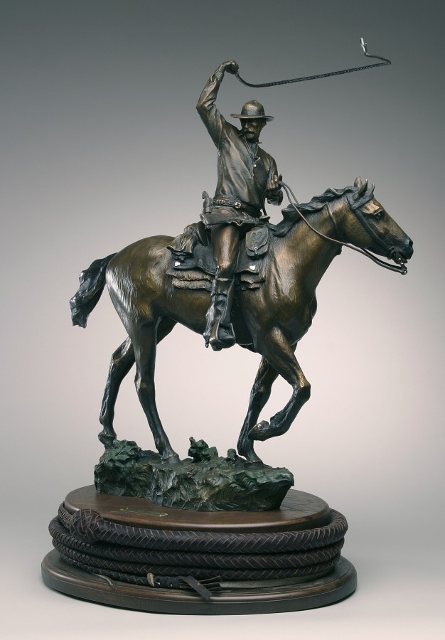 Movin' Out bronze sculpture by D. Michael Thomas
