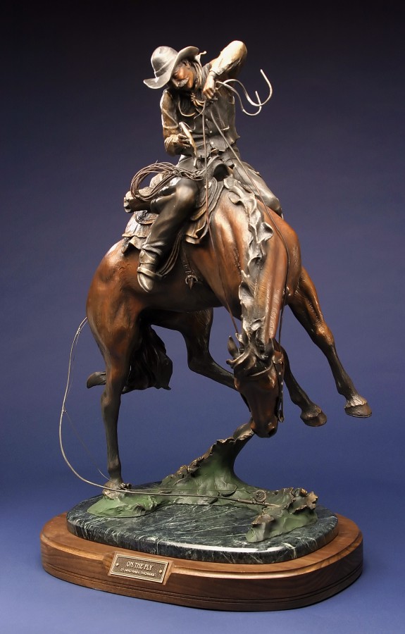 On the Fly bronze sculpture by D. Michael Thomas