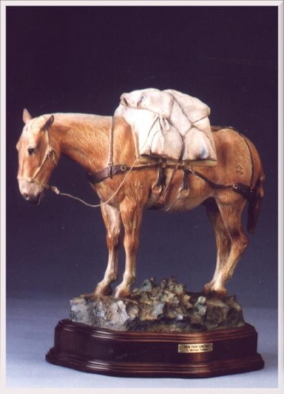 Been There Done That bronze sculpture by D. Michael Thomas