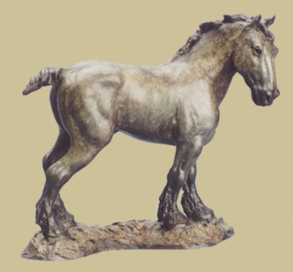 Attitude bronze sculpture by D. Michael Thomas
