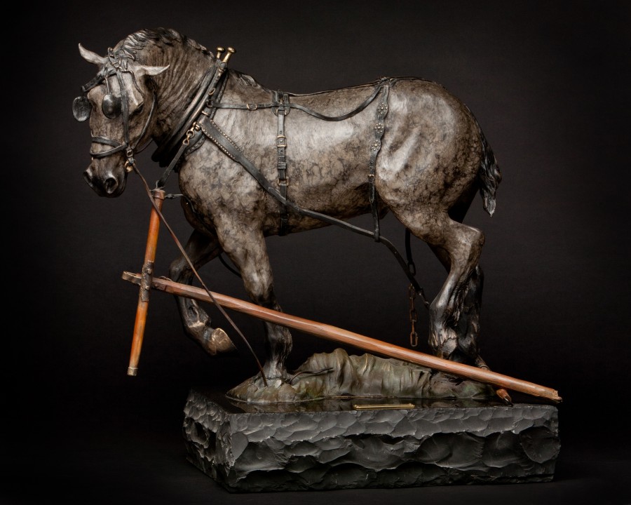 The Great Escape monumental bronze by D. Michael Thomas